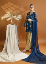 Midnight blue Kurta Set for Women