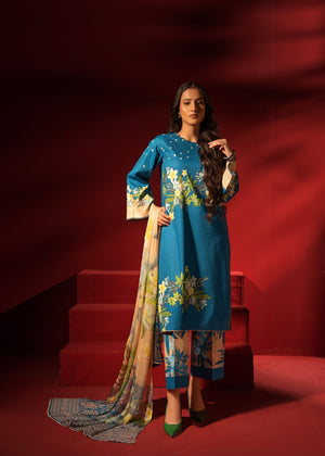 Carolina blue Kurta Set for Women