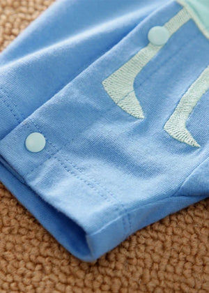Ice blue Romper for Boy Newborn