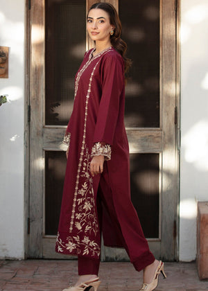 Maroon Kurta Set for Women