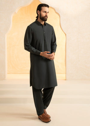 Black Shalwar Kameez for Men