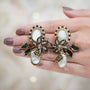 Green Earrings for Women