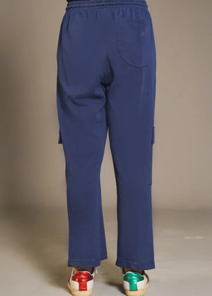 Dark blue Trousers for Women