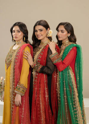 Red Pishwas for Women