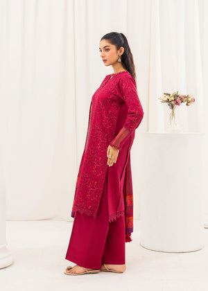 Shocking pink Kurta Set for Women