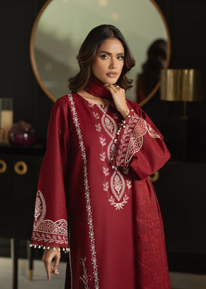 Wine red Unstitched for Women
