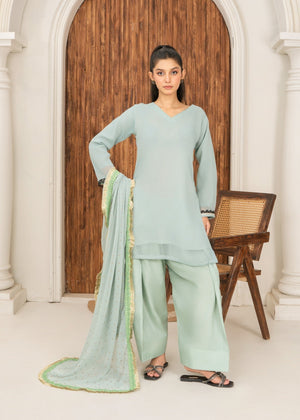 Pastel green Kurta Set for Women