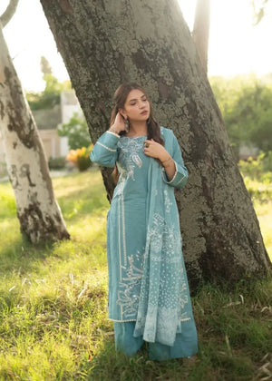 Turquoise Kurta Set for Women