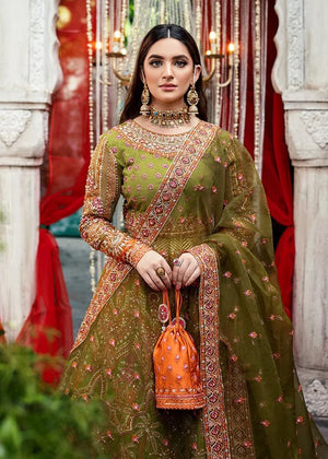 Green Lehenga for Women