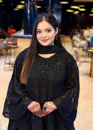Black Short Frock for Women