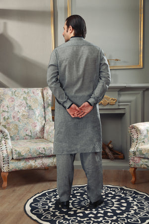 Grey Shalwar Kameez for Men
