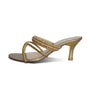 Mari gold Heels for Women