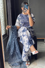 Navy blue Kurta Set for Women