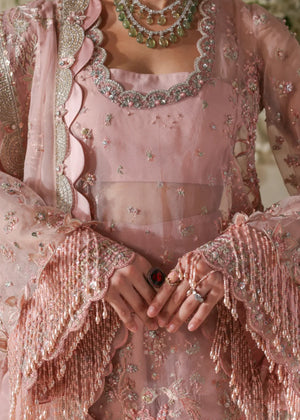 Tea rose pink Kurta Set for Women