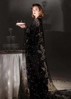 Black Kurta Set for Women