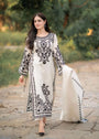 White Kurta Set for Women