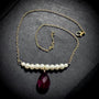 Ruby red Necklace for Women