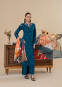 Teal Kurta Set for Women