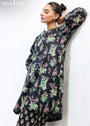 Black Kurta Set for Women