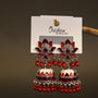 Maroon Earrings for Women