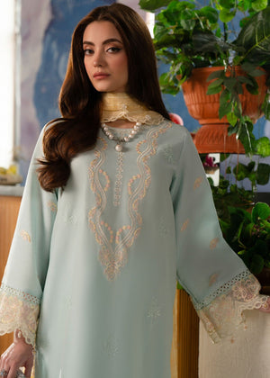 Powder blue Unstitched for Women
