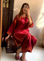 Maroon Kurta Set for Women