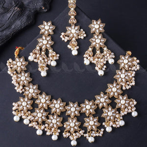 White Choker for Women