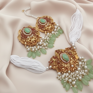 Mint green Choker for Women