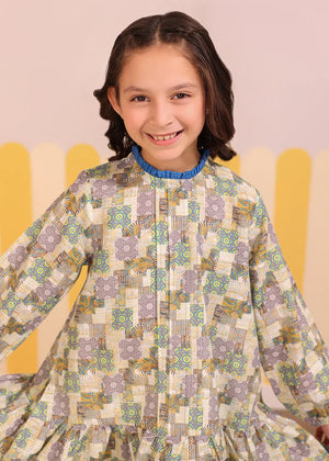 Multi Short Frock for Girl