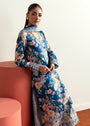 Ocean blue Kurta Set for Women