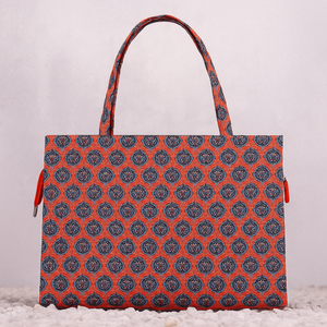 Rust orange Hand Bag for Women