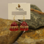 Maroon Earrings for Women
