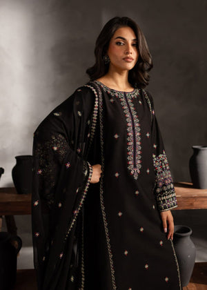 Black Kurta Set for Women