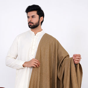Brown Shawl for Men