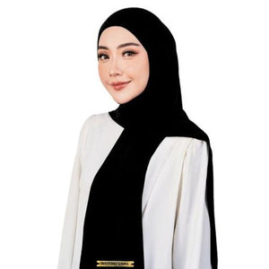 Jet black Scarf for Women