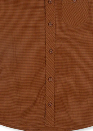 Hazelwood brown Casual Shirt for Boy