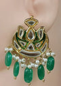 Emerald green Earrings for Women