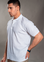 White Polo Shirt for Men