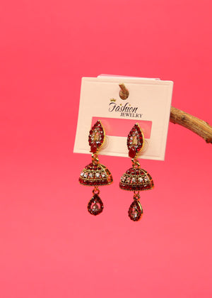 Red Earrings for Women