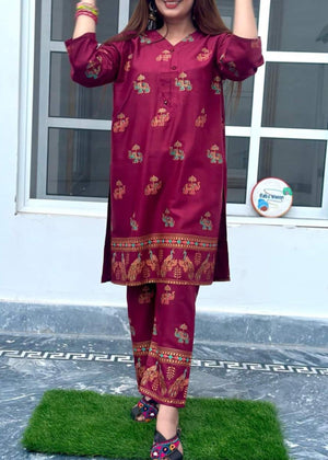 Maroon Co Ord Sets for Women