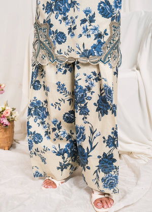 Sapphire blue Kurta Set for Women