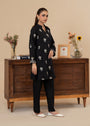 Black Kurta Set for Women