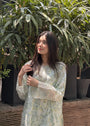 Moss green Kurta Set for Women