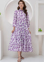 Dark orchid Frock for Girl