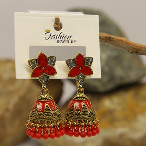 Red Earrings for Women