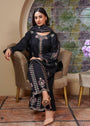 Black Kurta Set for Women
