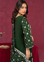 Bottle green Kurta Set for Women