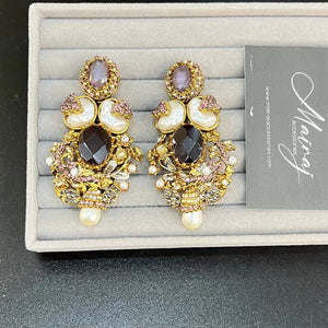 Mauve Earrings for Women