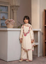 Off-white Kurta Set for Girl