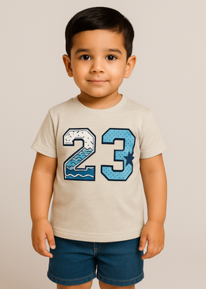 Beige T Shirt for Boy